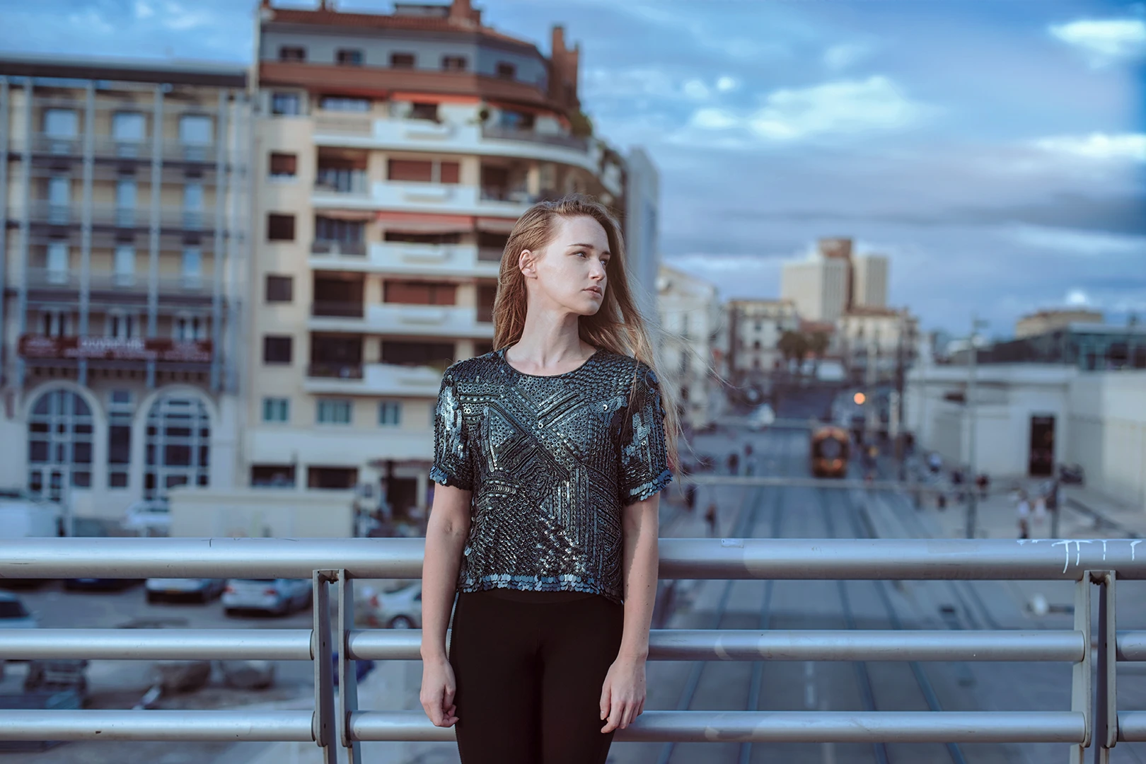 portrait d'une jeune fille mode, Montpellier