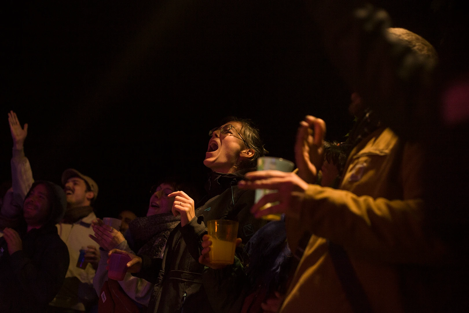 concert à un festival en Ardèche